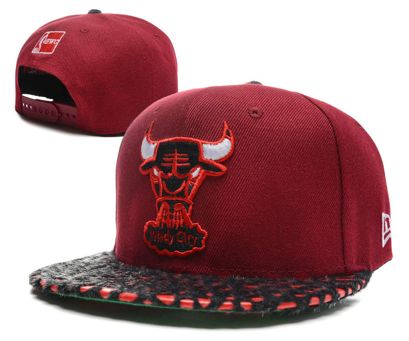 Chicago Bulls Snapback Hat SD2 0512